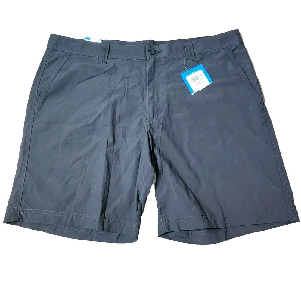 Columbia Shorts Mens 38 Hiking Flat Front Chino Pockets Casual‎ Golf 8"inseam